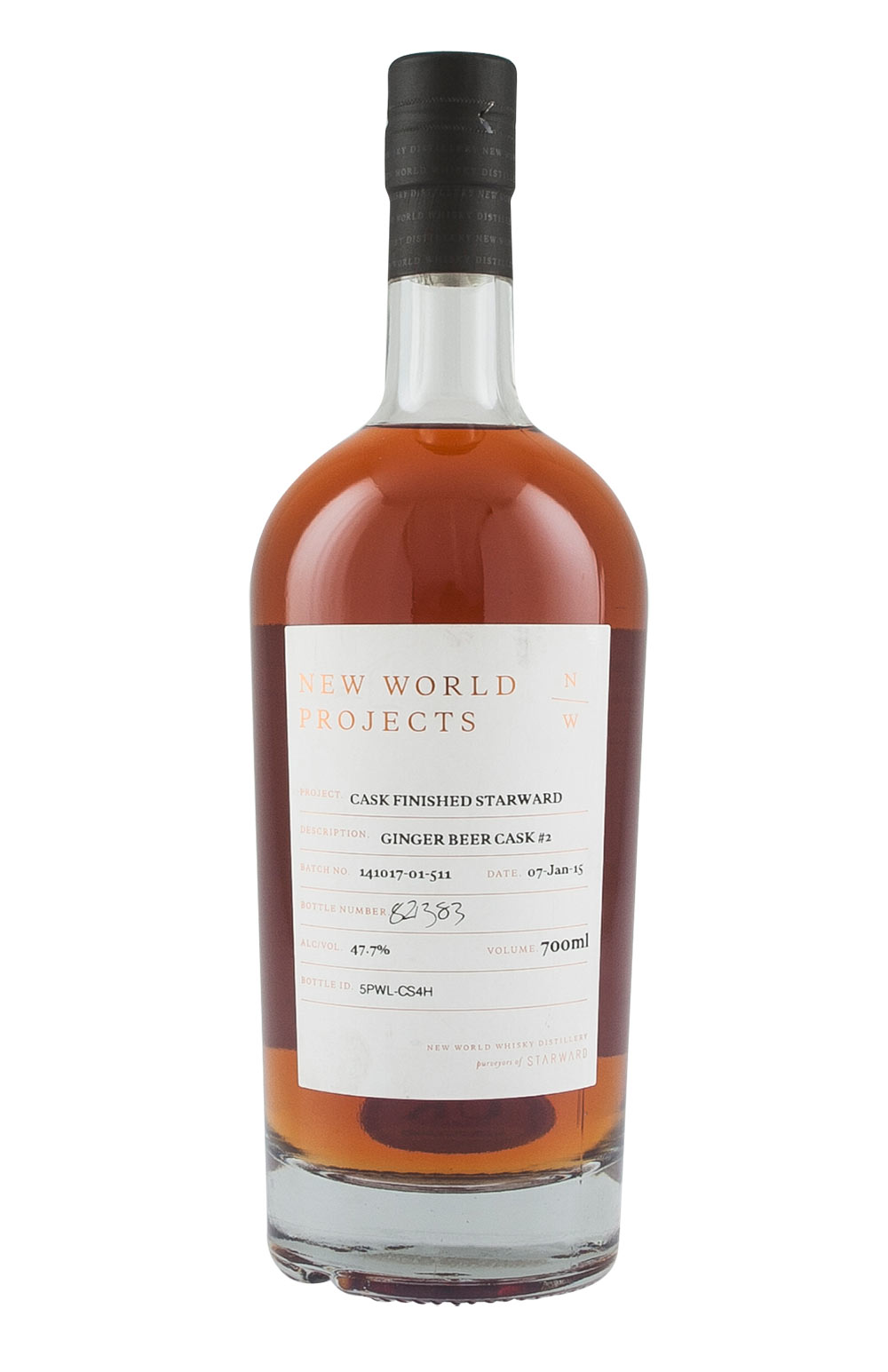New World Projects Ginger Beer Cask Whisky