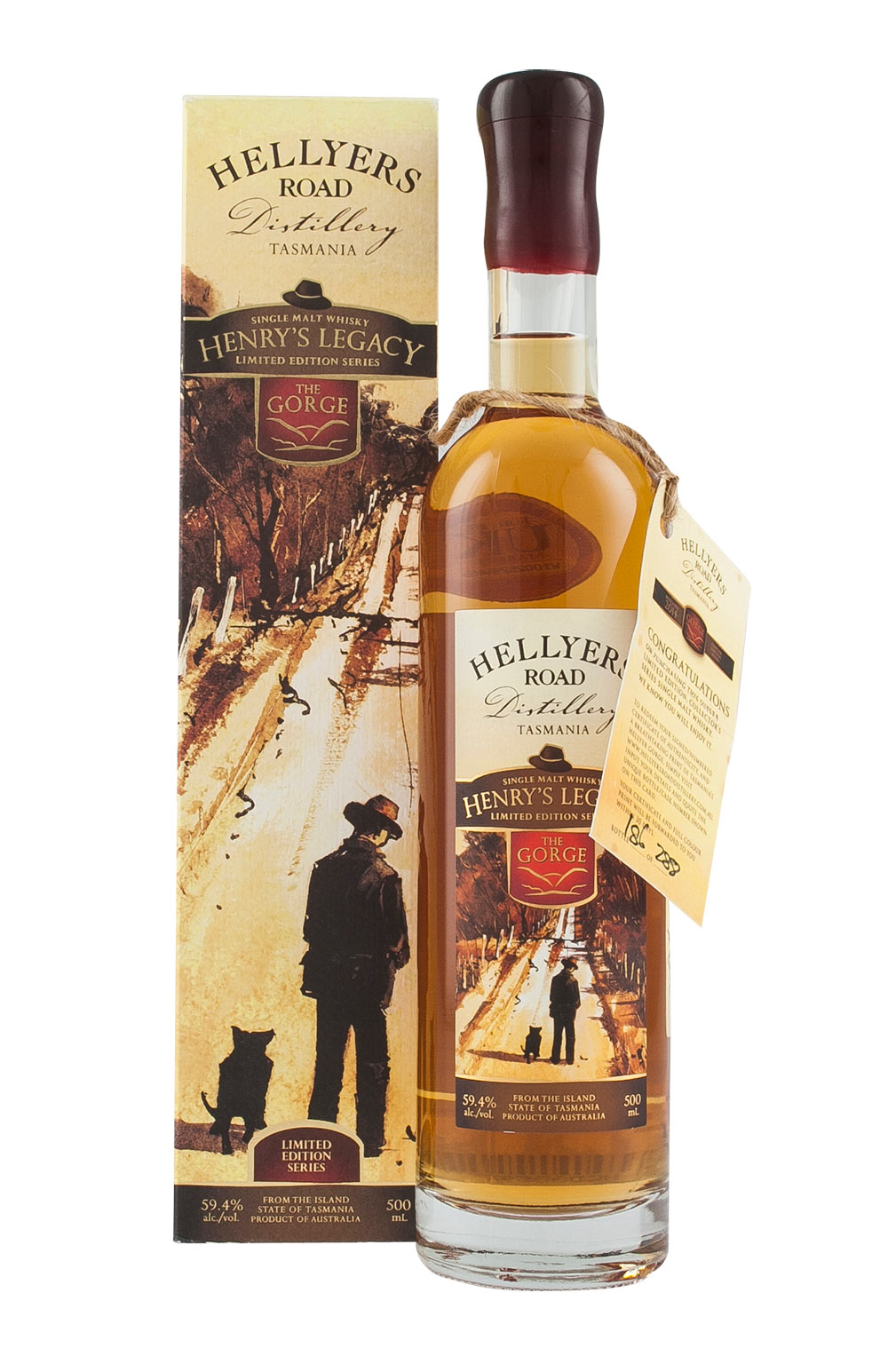 Hellyer`s Road Henry`s Legacy The Gorge Single Malt