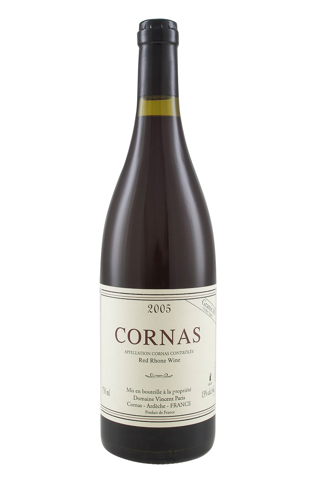 Cornas Granit 60 Vincent Paris 2005