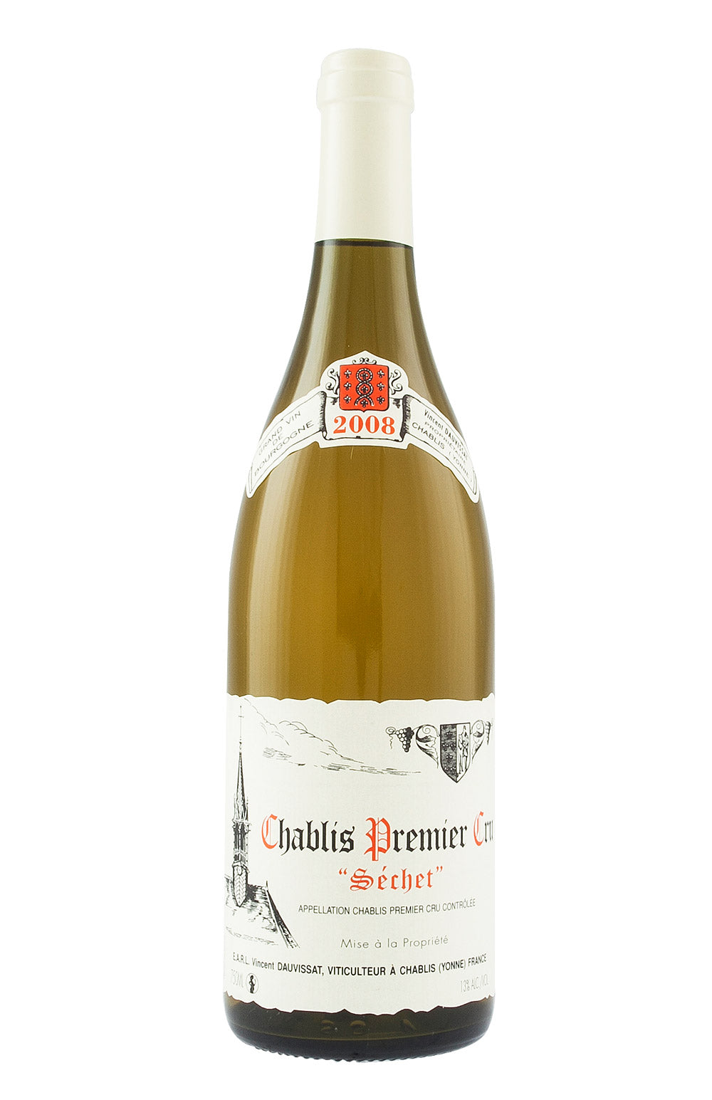 Chablis Sechet Vincent Dauvissat 2008