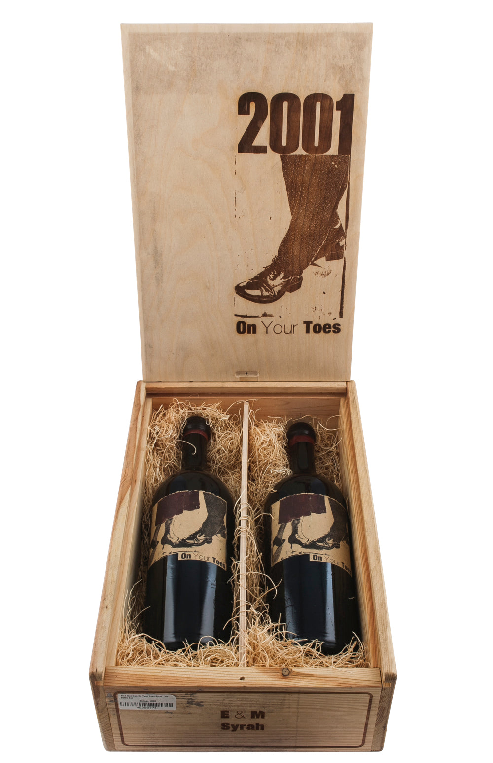 Sine Qua Non On Your Toes Syrah (2 x Bottle) 2001