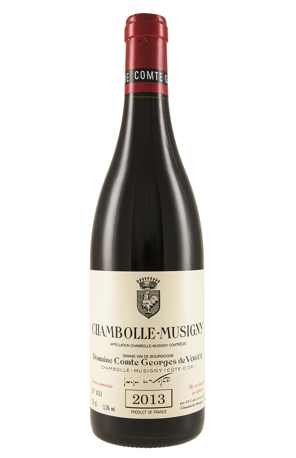 Chambolle Musigny de Vogue 2013