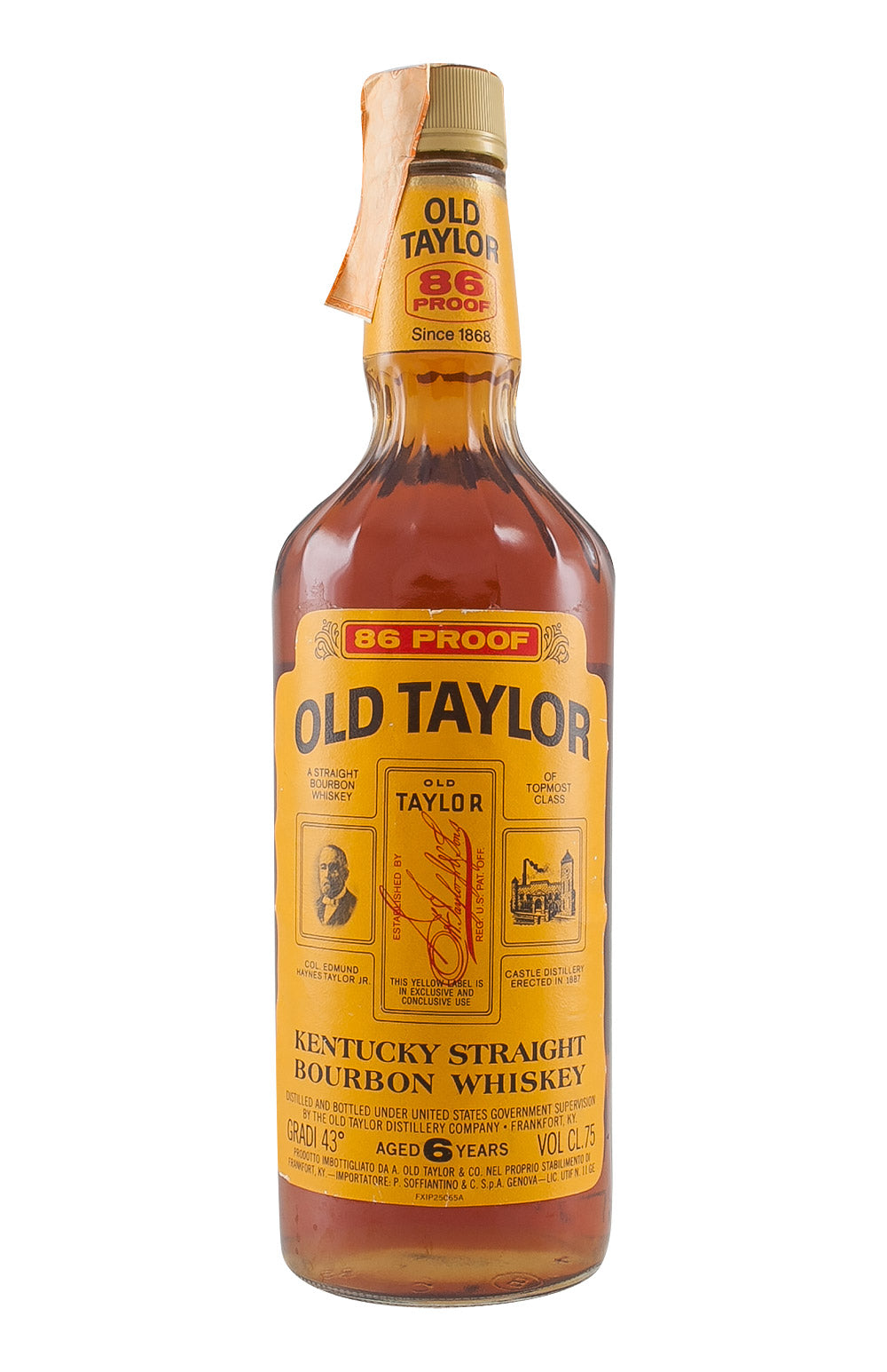 Old Taylor 6 Year Old c. 1980s