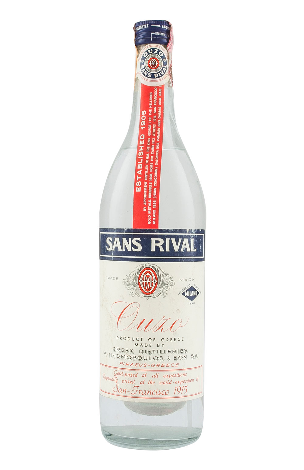 Sans Rival Ouzo