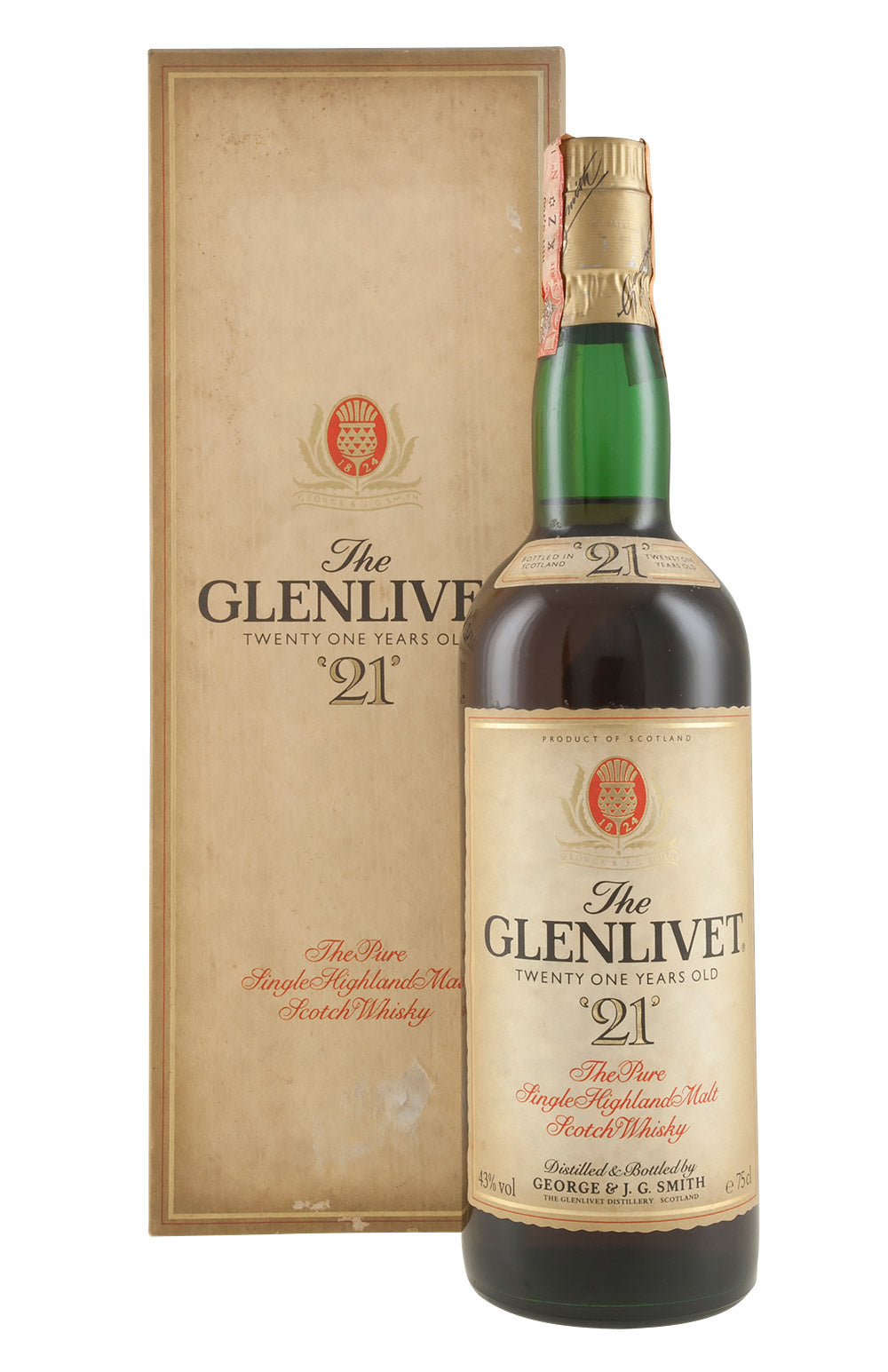 Glenlivet 21 Year Old c. 1980s