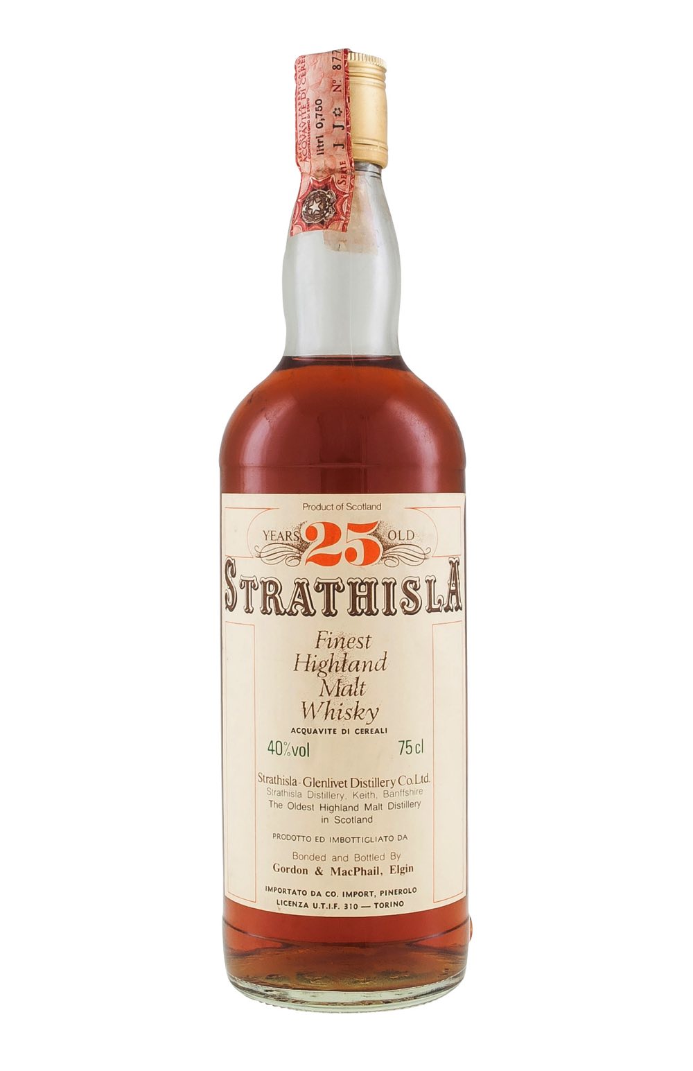 Strathisla 25 Year Old (Old Bottling)