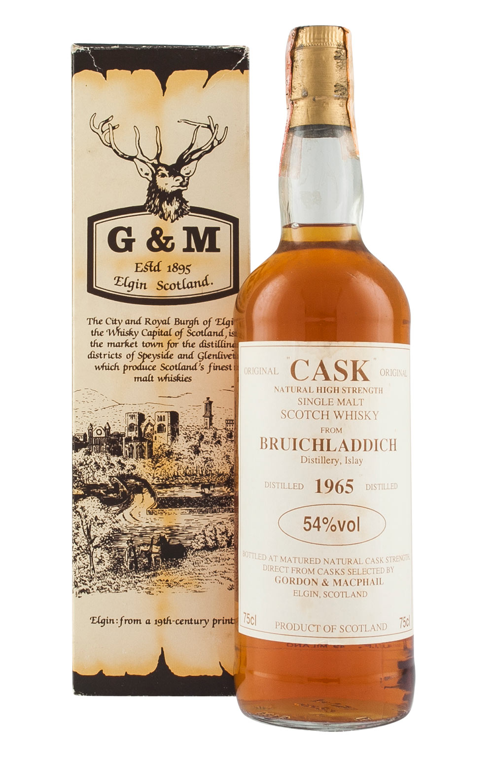 Bruichladdich G&M Cask Strength 1965