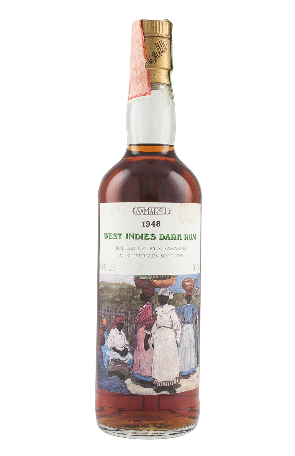 West Indies Dark Rum Samaroli 1948