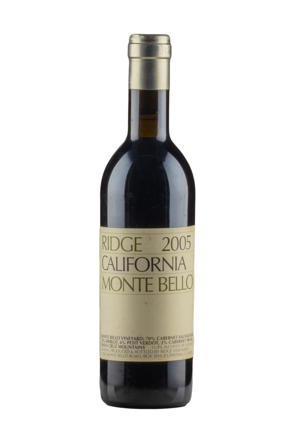 Ridge Monte Bello Cabernet Sauvignon Half 2005