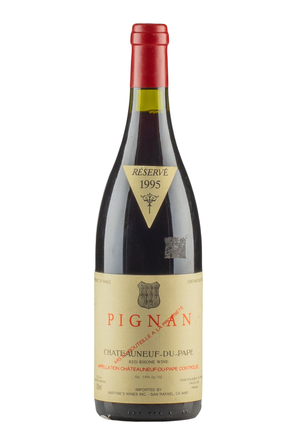 Chateauneuf du Pape Pignan 1995