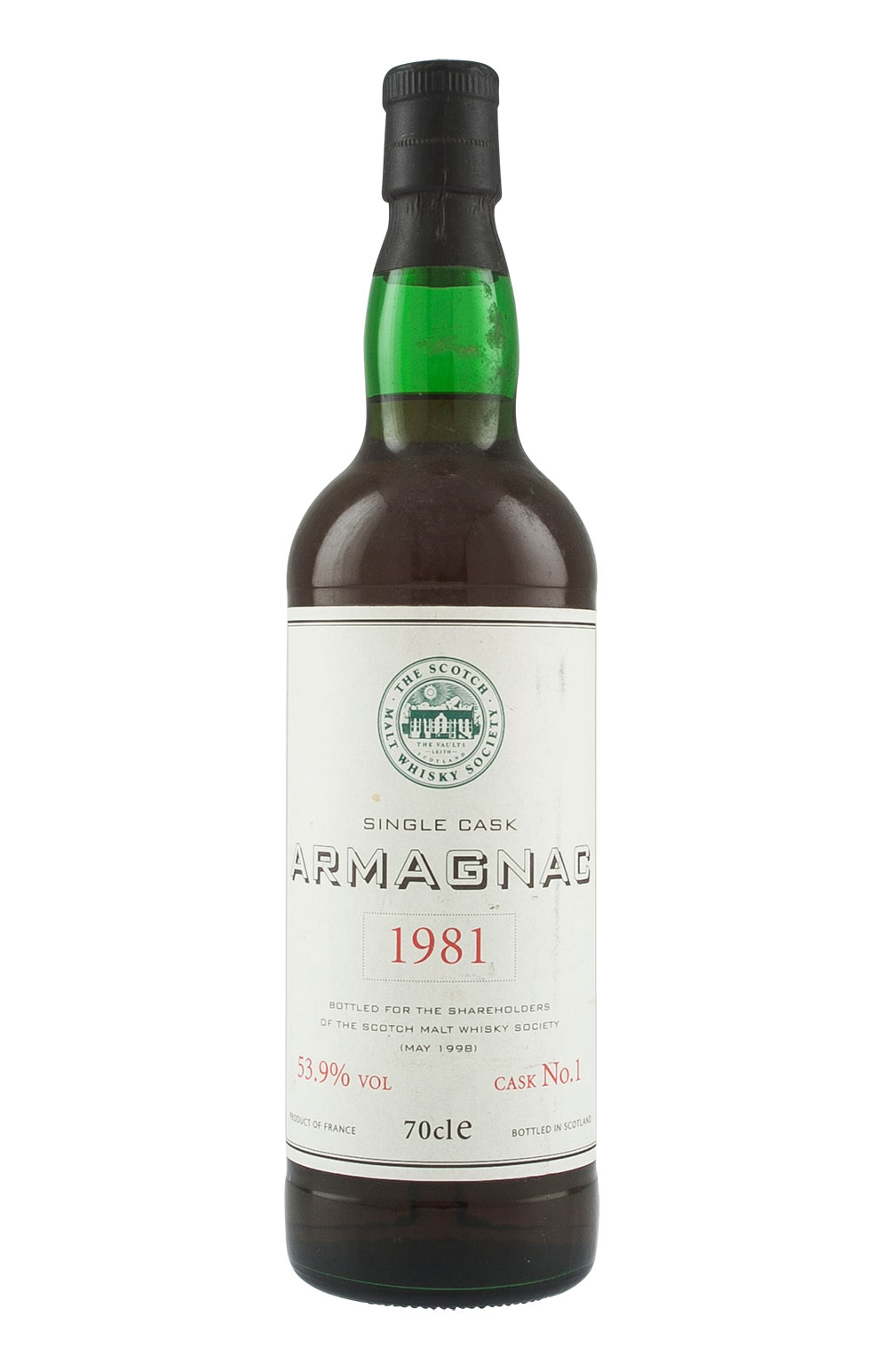 Armagnac SMWS Cask One 1981