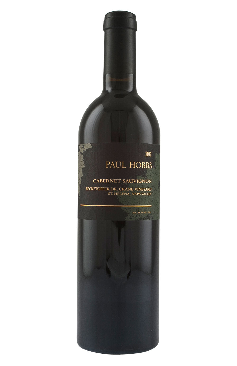 Paul Hobbs Beckstoffer Dr Crane Vineyard Cabernet Sauvignon 2012
