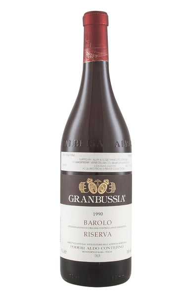 ワイン CONTERNO BAROLO RISERVA 1990 Barolo Granbussia Riserva Aldo Conterno 1990 – Hedonism Wines