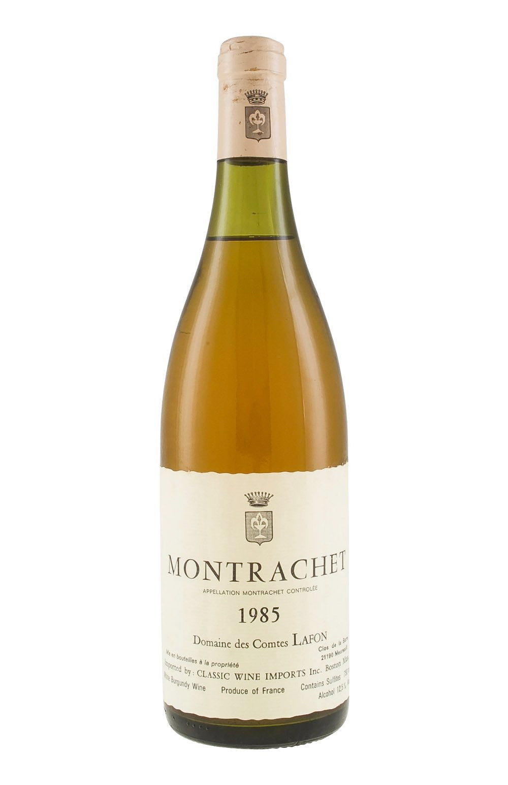 Montrachet Comtes Lafon 1985