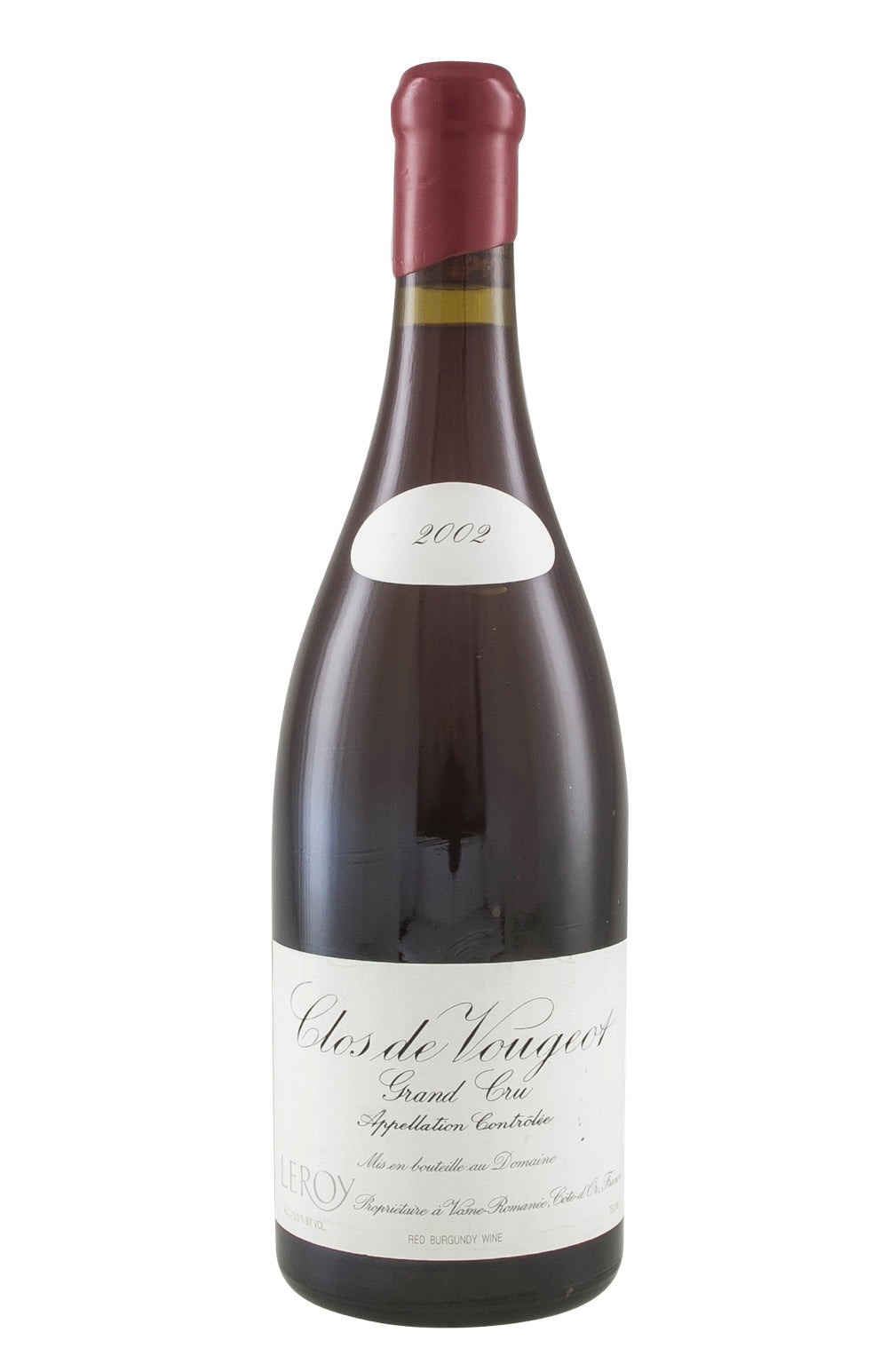 Clos de Vougeot Domaine Leroy 2002