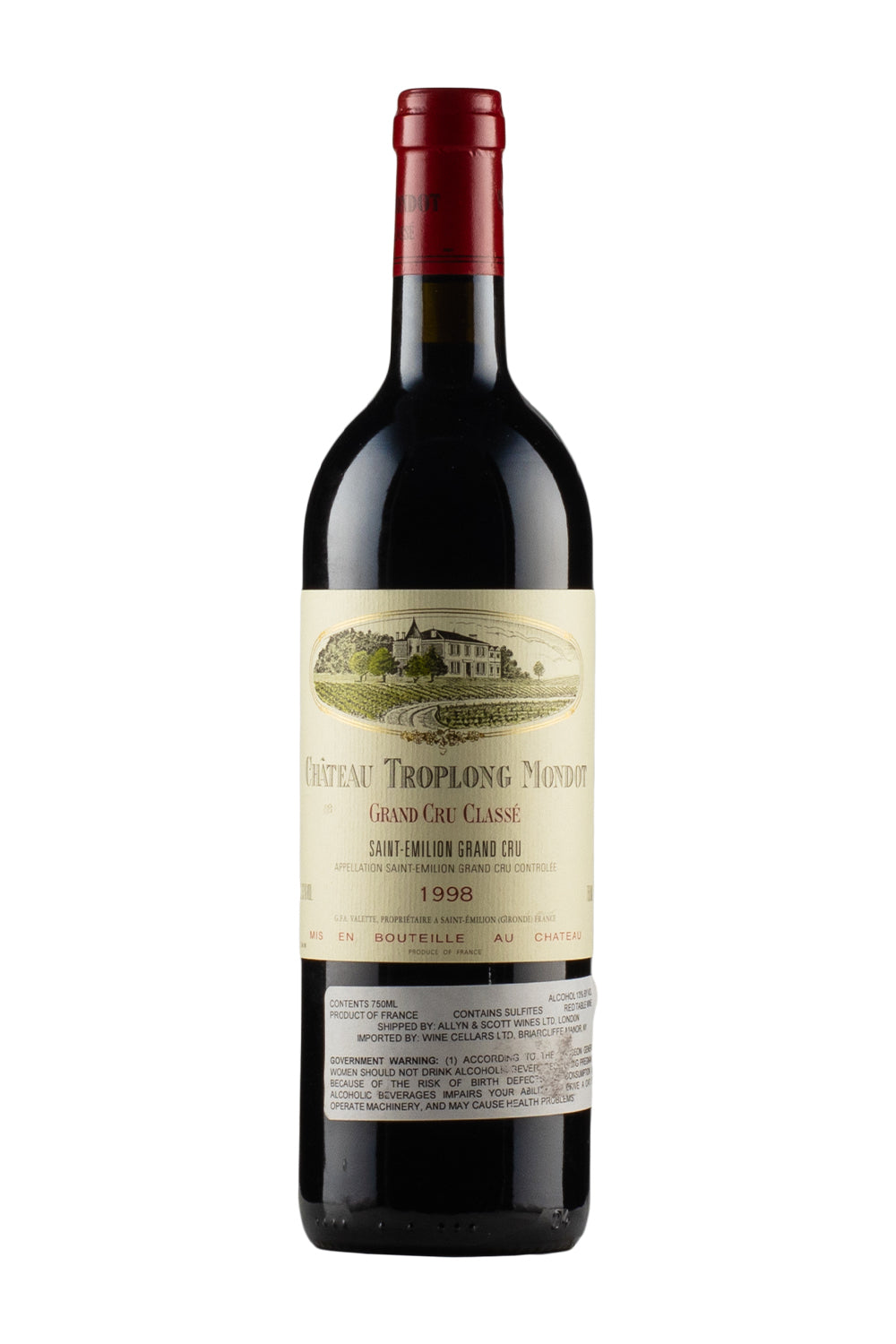 Troplong Mondot 1998 – Hedonism Wines