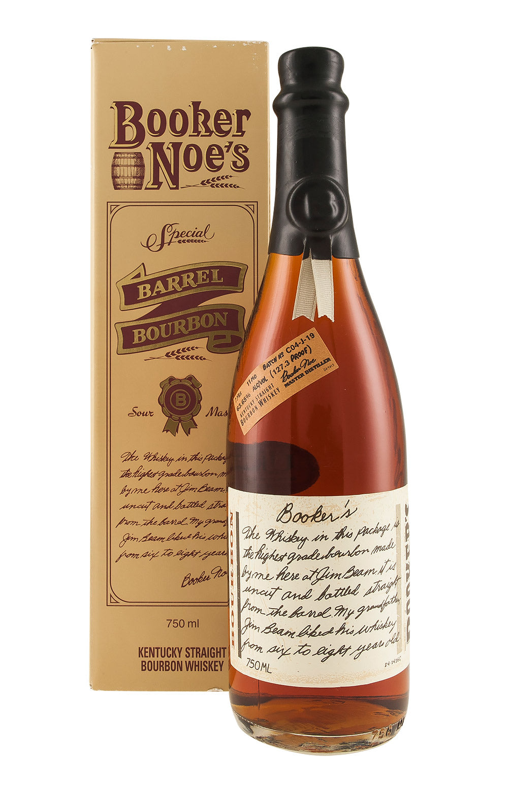 Booker`s 7 Year Old Bourbon Batch C04-J-19