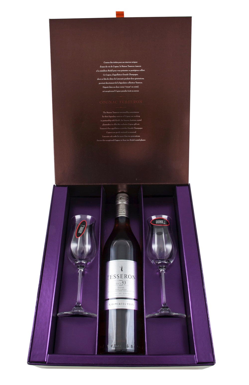 Tesseron Lot 53 Riedel Glass Gift Set