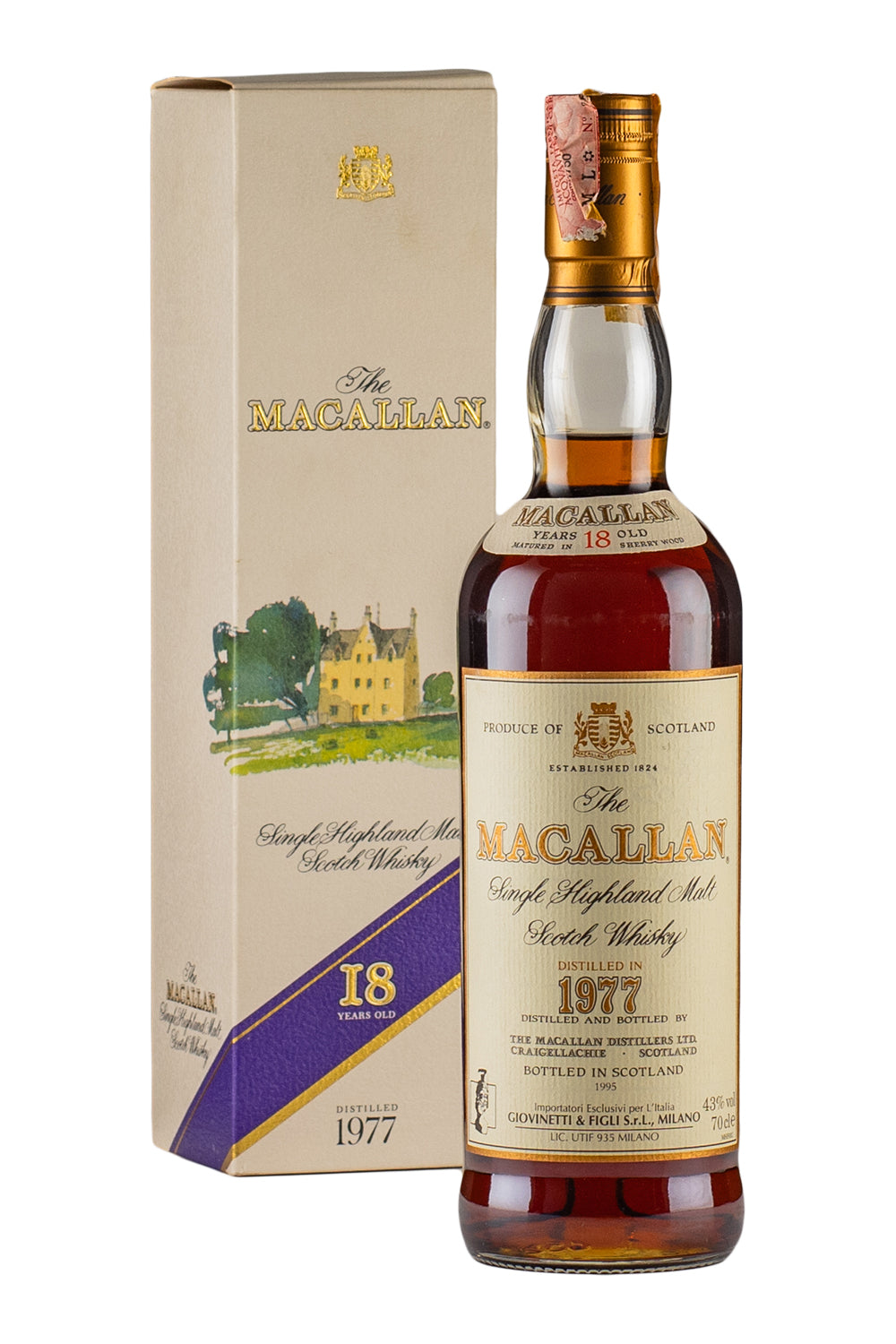 Macallan 18 Year Old (Italian Import) 1977