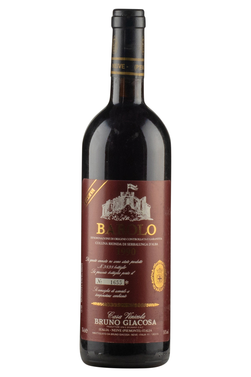 Barolo Collina Rionda Riserva Giacosa 1990