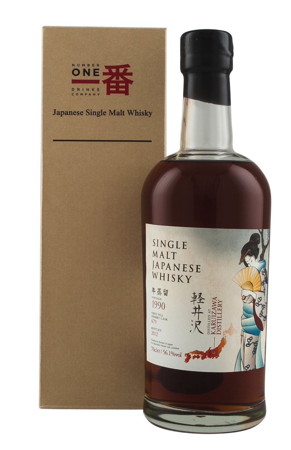 Karuizawa Geisha Label Cask 679 1990