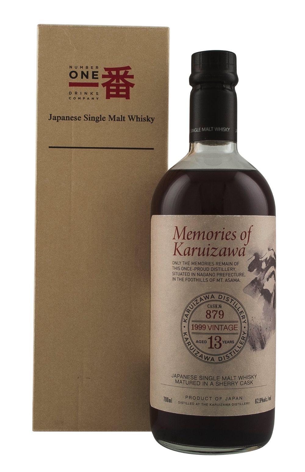 Karuizawa 13 Year Old Memories of Karuizawa Cask 879 1999