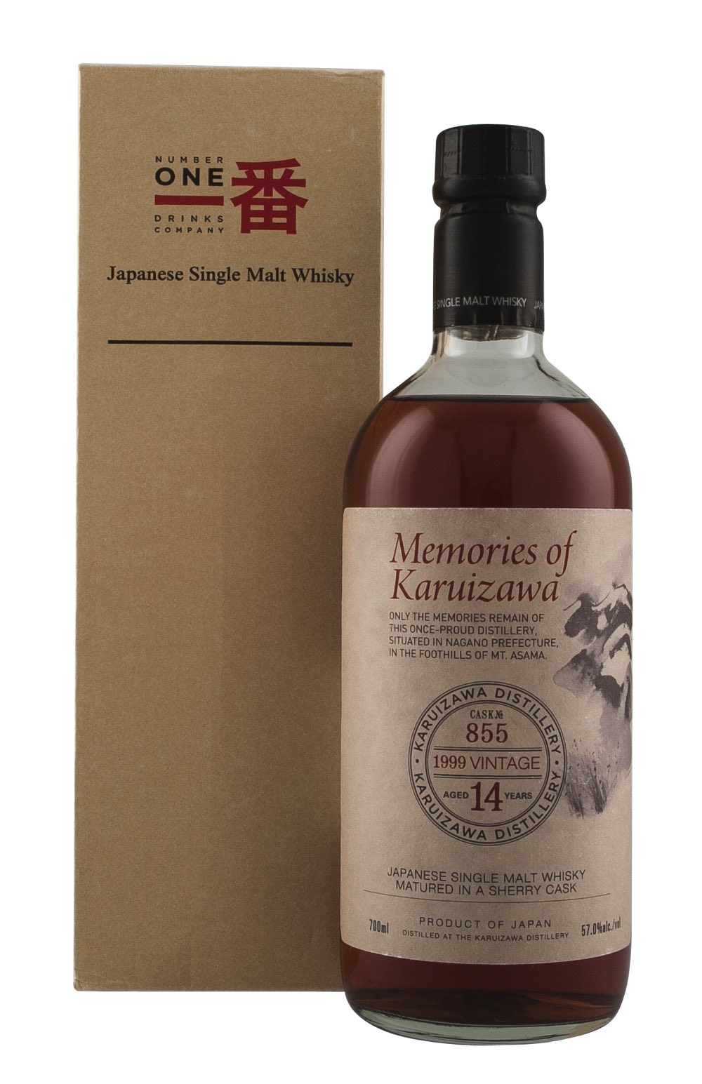 Karuizawa 14 Year Old Memories of Karuizawa Cask 855 1999