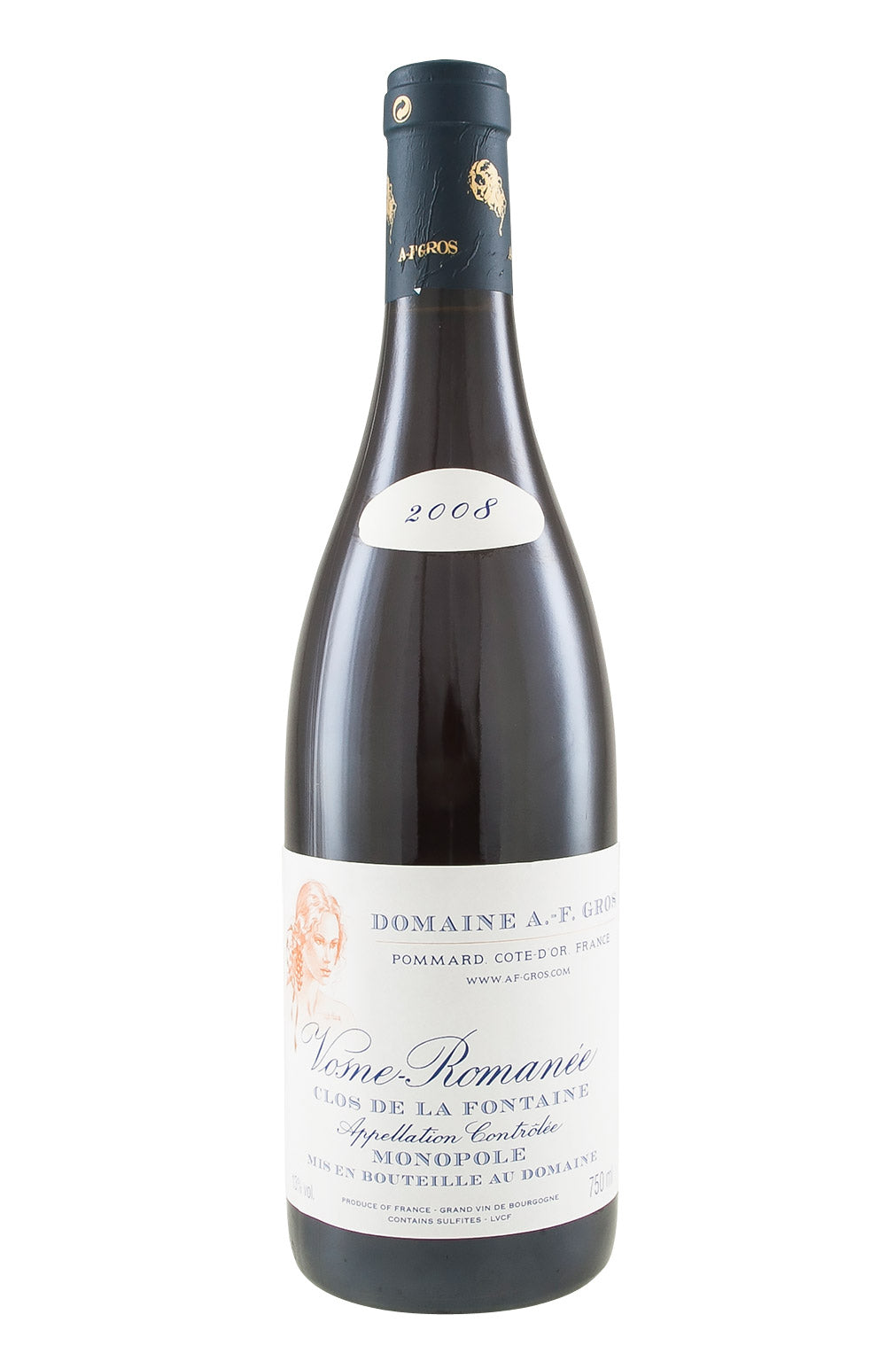 Vosne Romanee Clos de la Fontaine A F Gros 2008