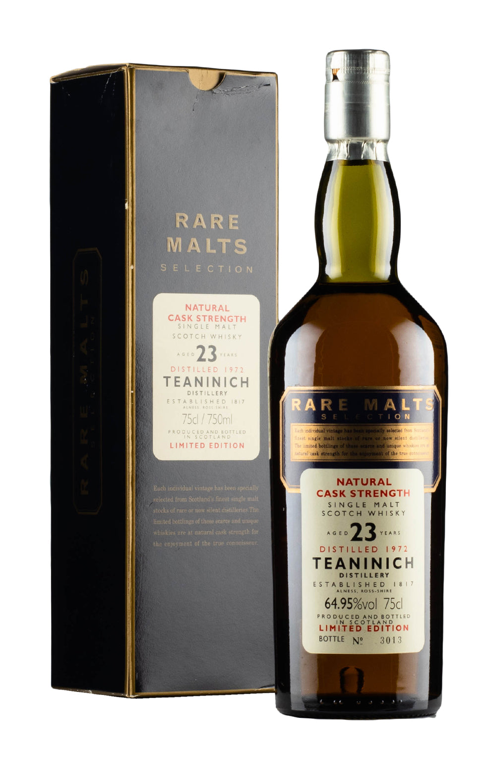 Teaninich 23 Year Old Rare Malts 1973