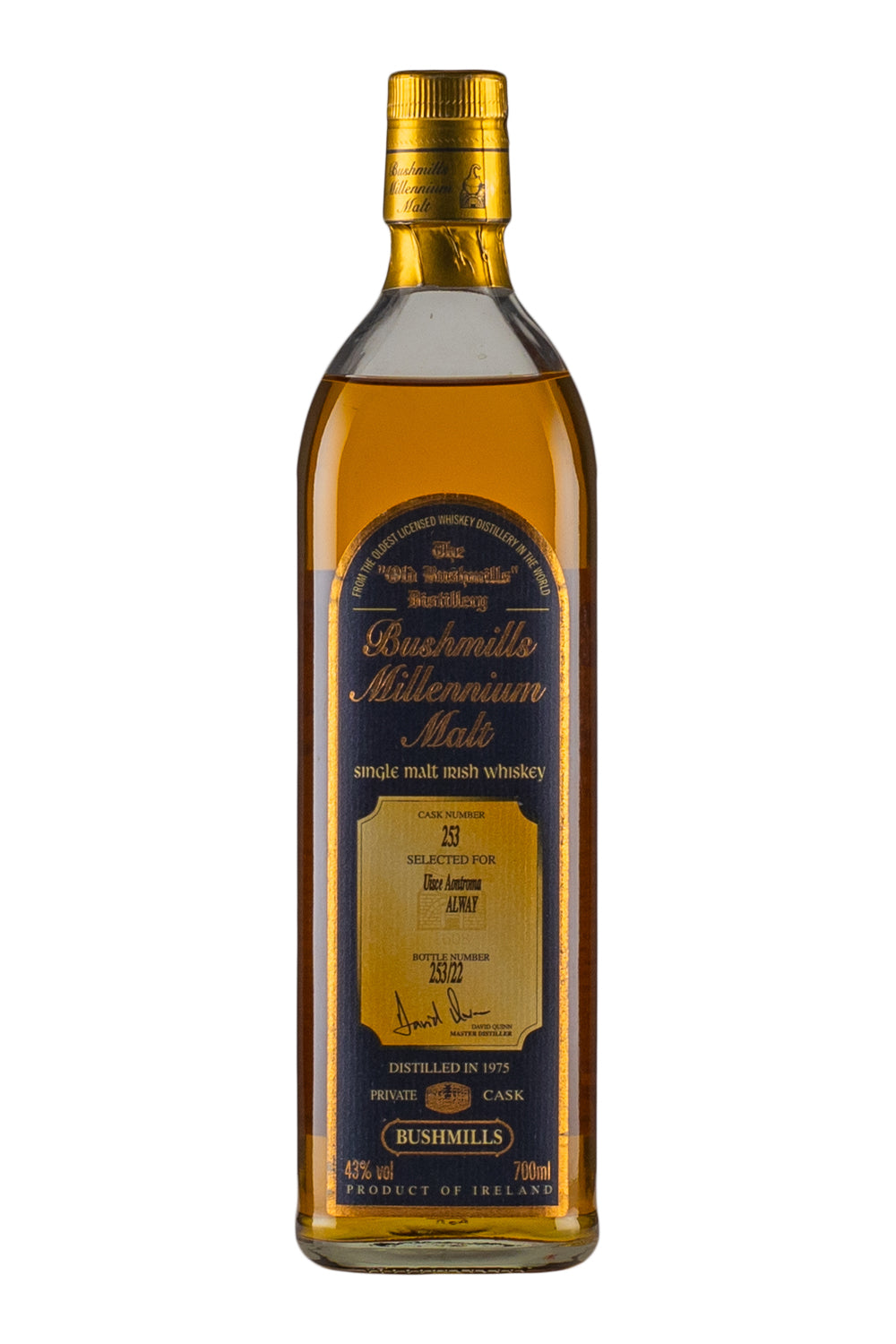 Bushmills Millennium Malt 1975
