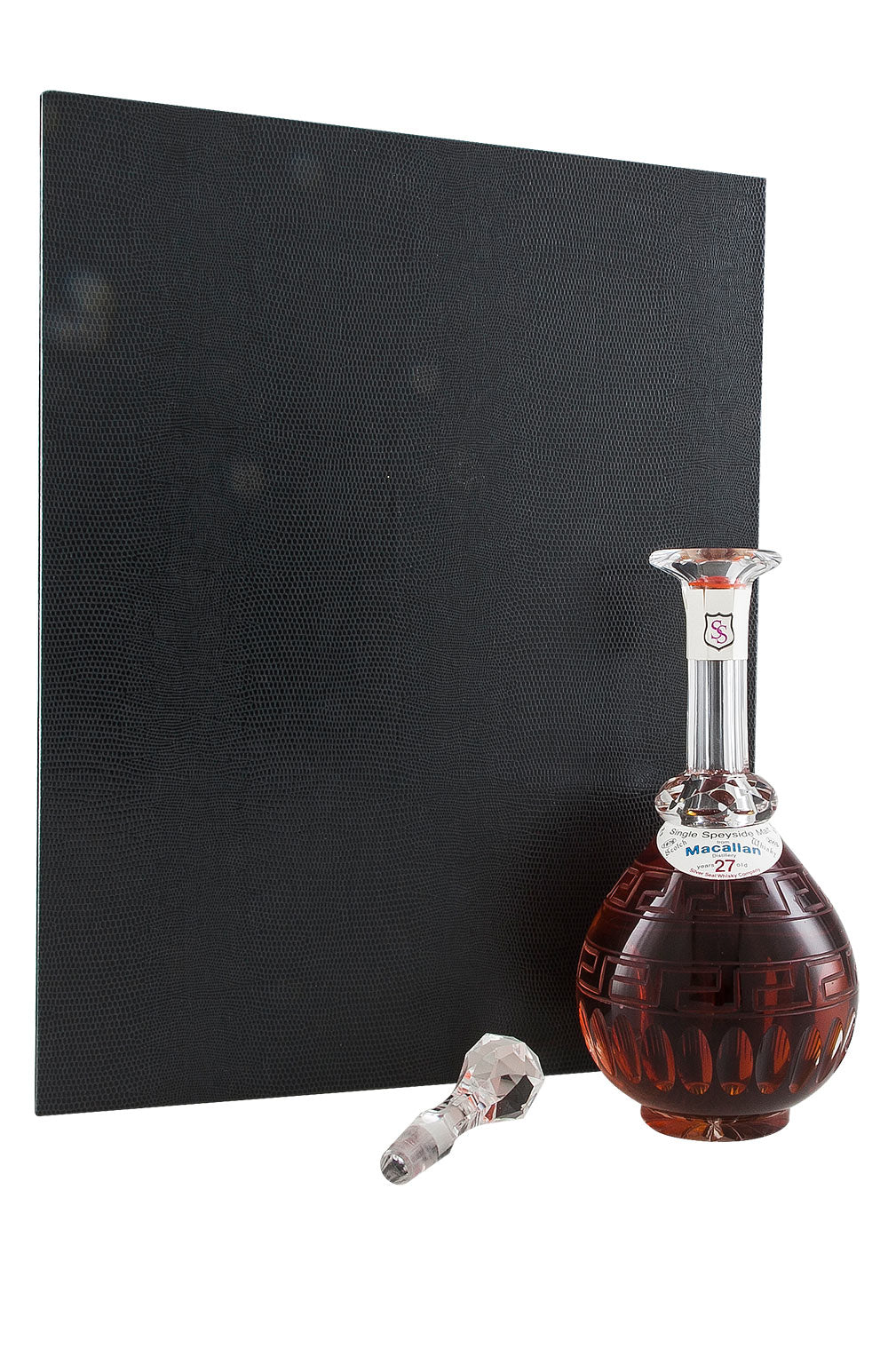 Macallan 27 Year Old Silver Seal Crystal Decanter (Bottled 2003) 1976