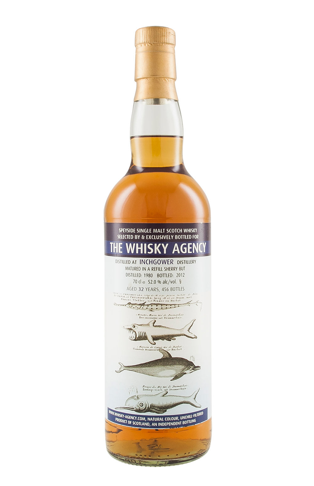 Inchgower 32 Year Old Whisky Agency 1980