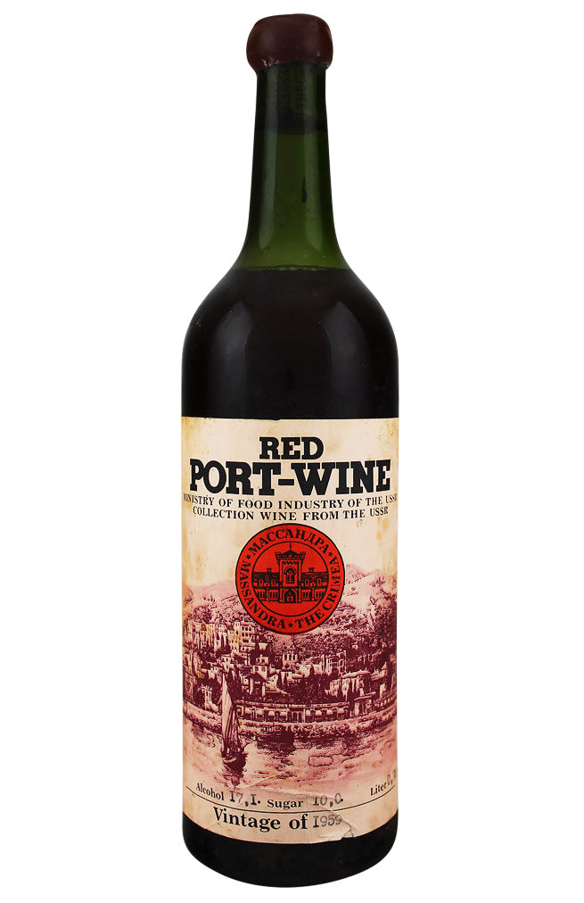 Massandra Red Port 1959