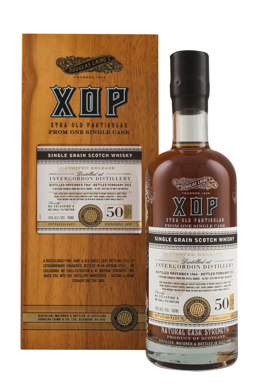 Invergordon 50 Year Old Xtra Old Particular 1964