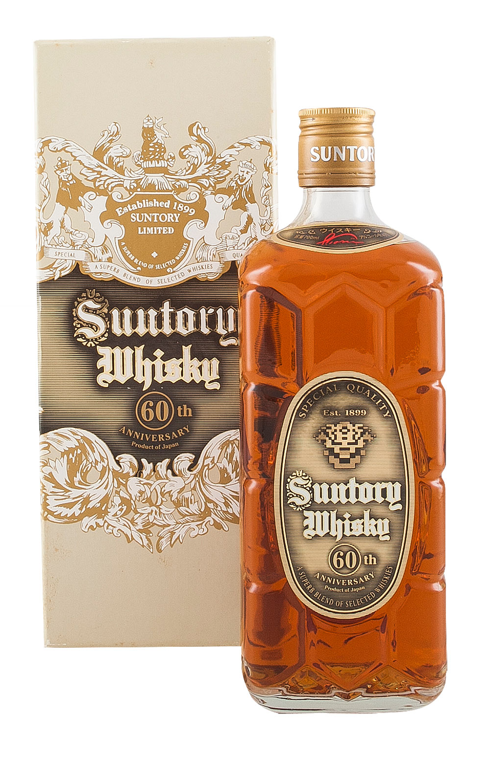 Suntory Kakubin Whisky 60th Anniversary c. 1960s