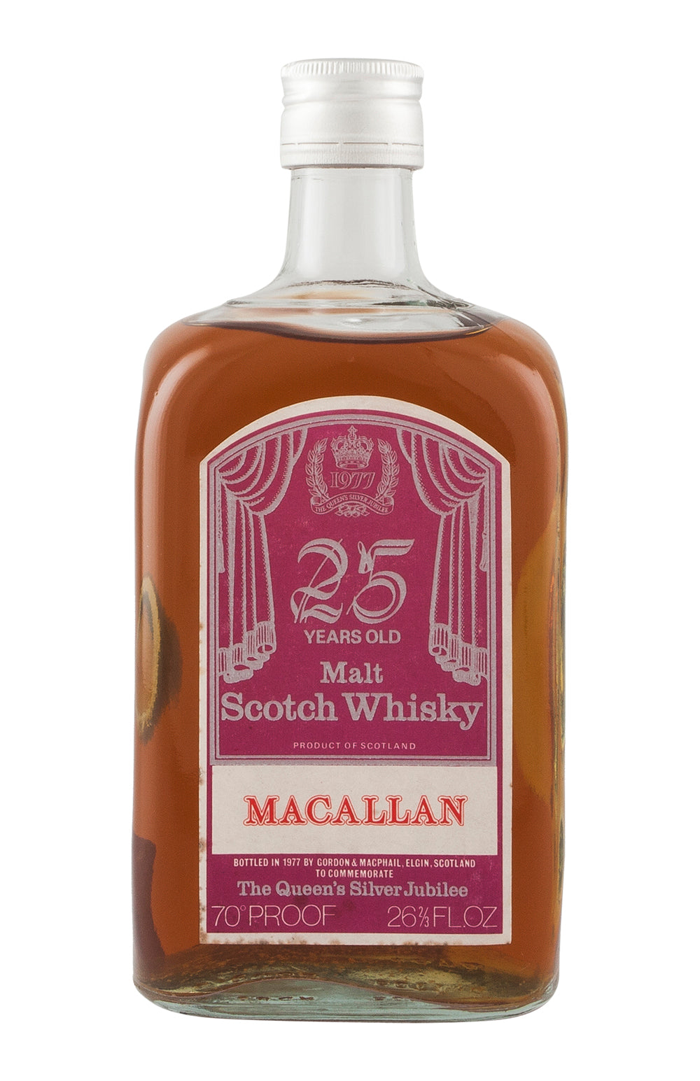 Macallan Silver Jubilee 25 Year Old G&M 1977
