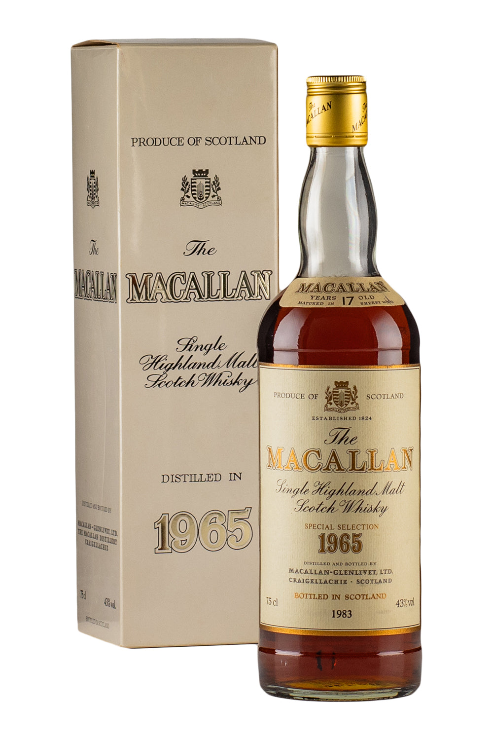 Macallan 17 Year Old Special Selection 1965