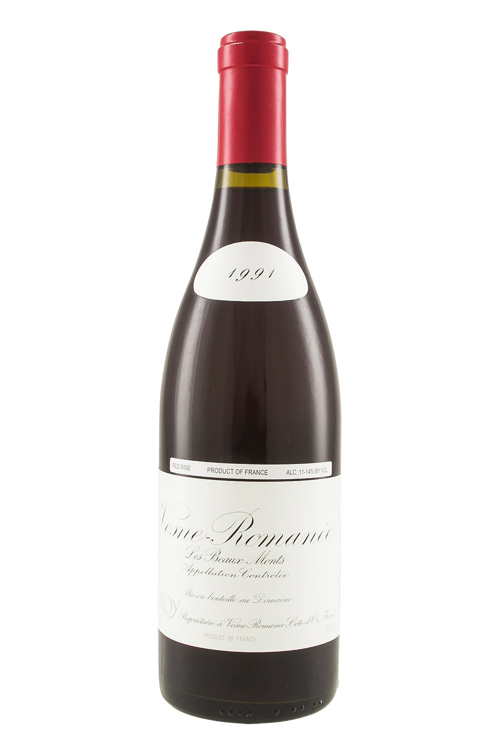 Vosne Romanee Les Beaux Monts Domaine Leroy 1991