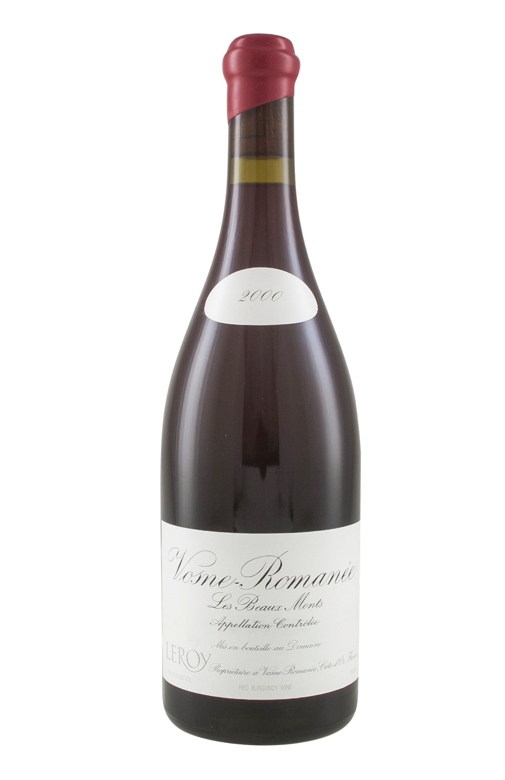 Vosne Romanee Les Beaux Monts Domaine Leroy 2000