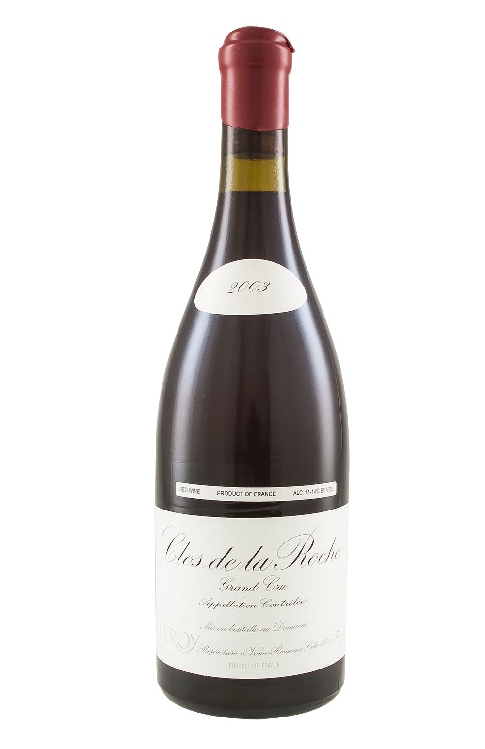 Clos de la Roche Domaine Leroy 2003