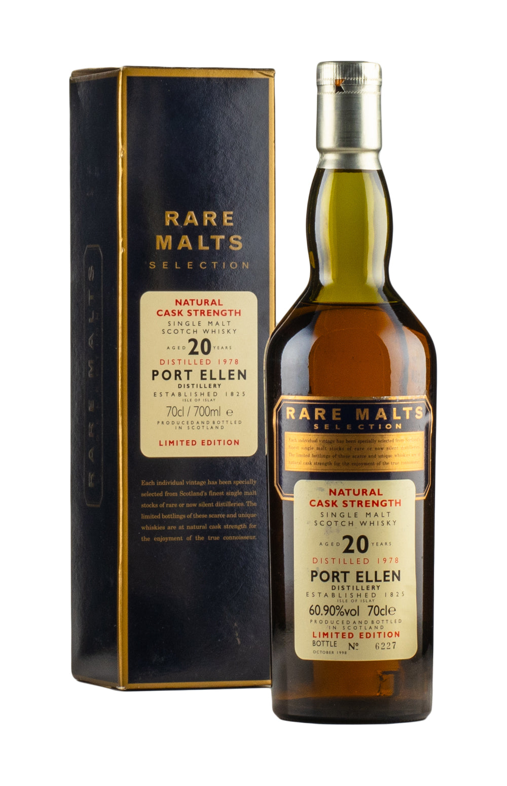 Port Ellen 20 Year Old Rare Malts 1978