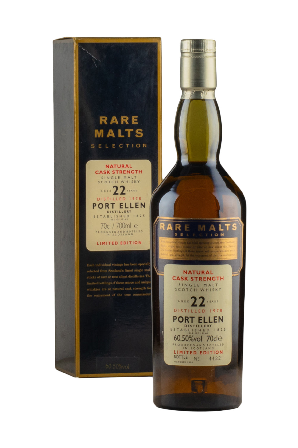 Port Ellen 22 Year Old Rare Malts 1978