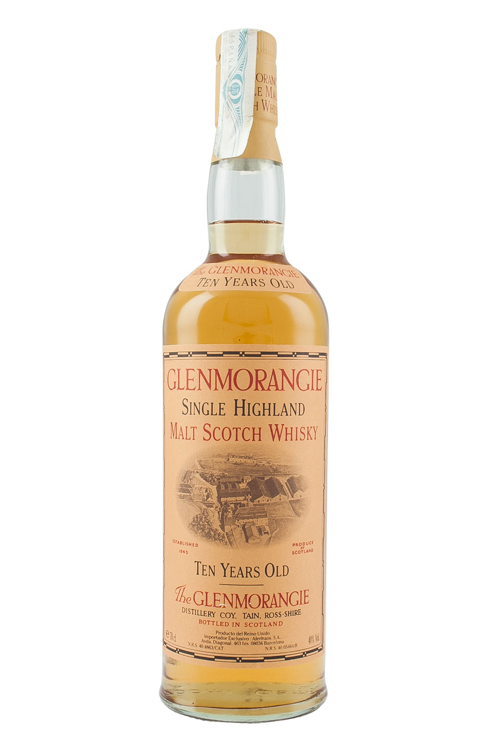 Glenmorangie 10 Year Old c. 1970s