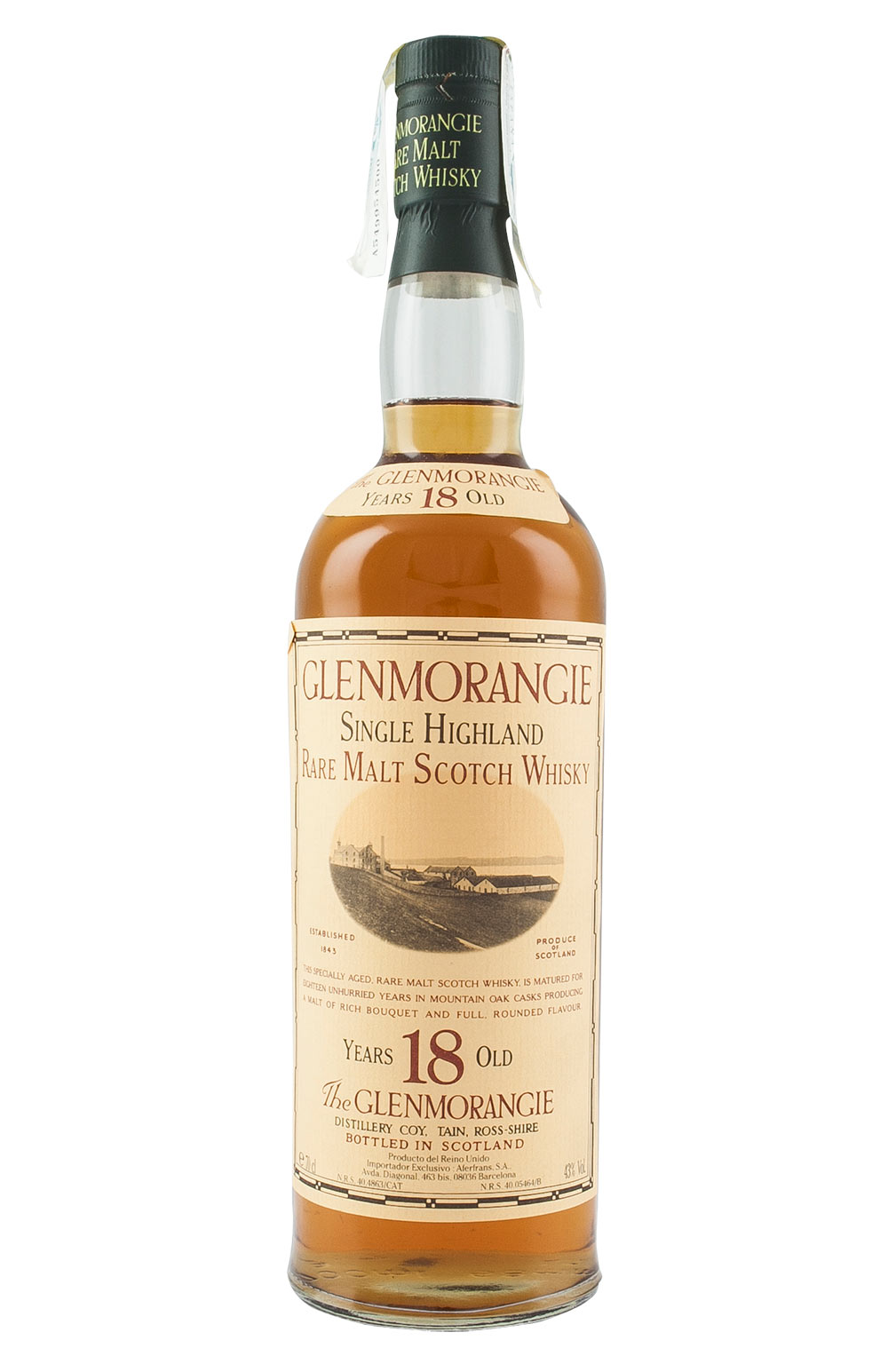 Glenmorangie 18 Year Old c. 1970s