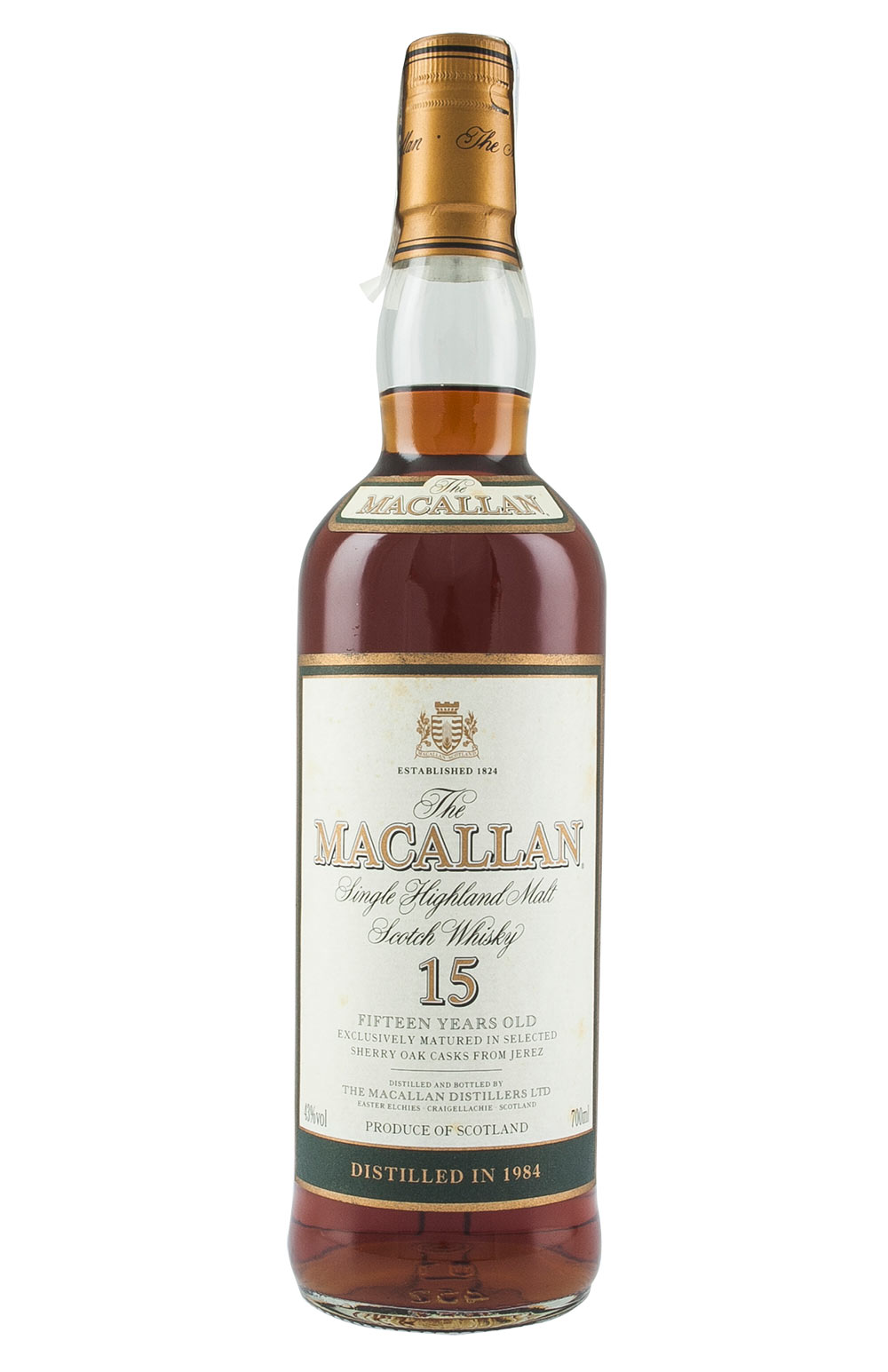 Macallan 15 Year Old 1984