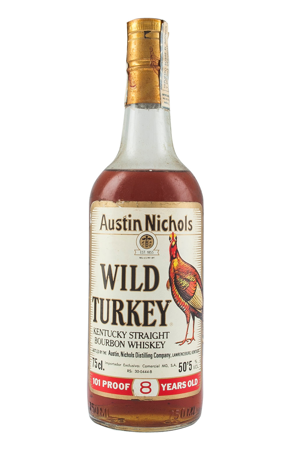 Wild Turkey 8 Year Old 101 Proof c. 1980s