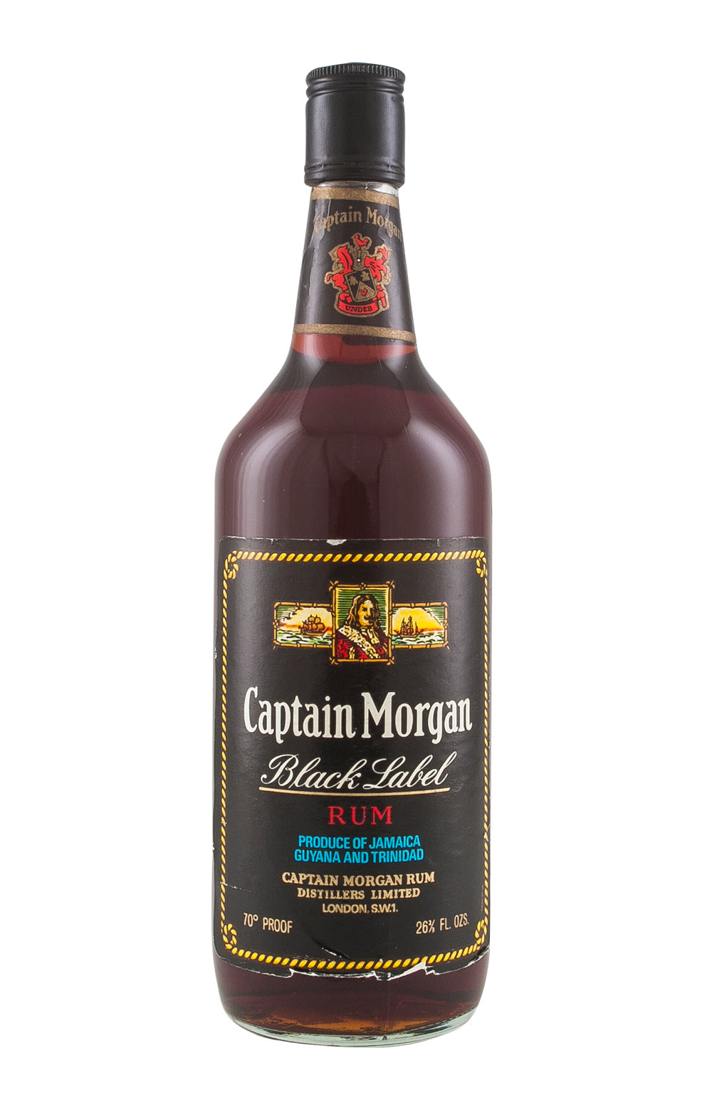 Captain Morgan Black Label c. 1970s