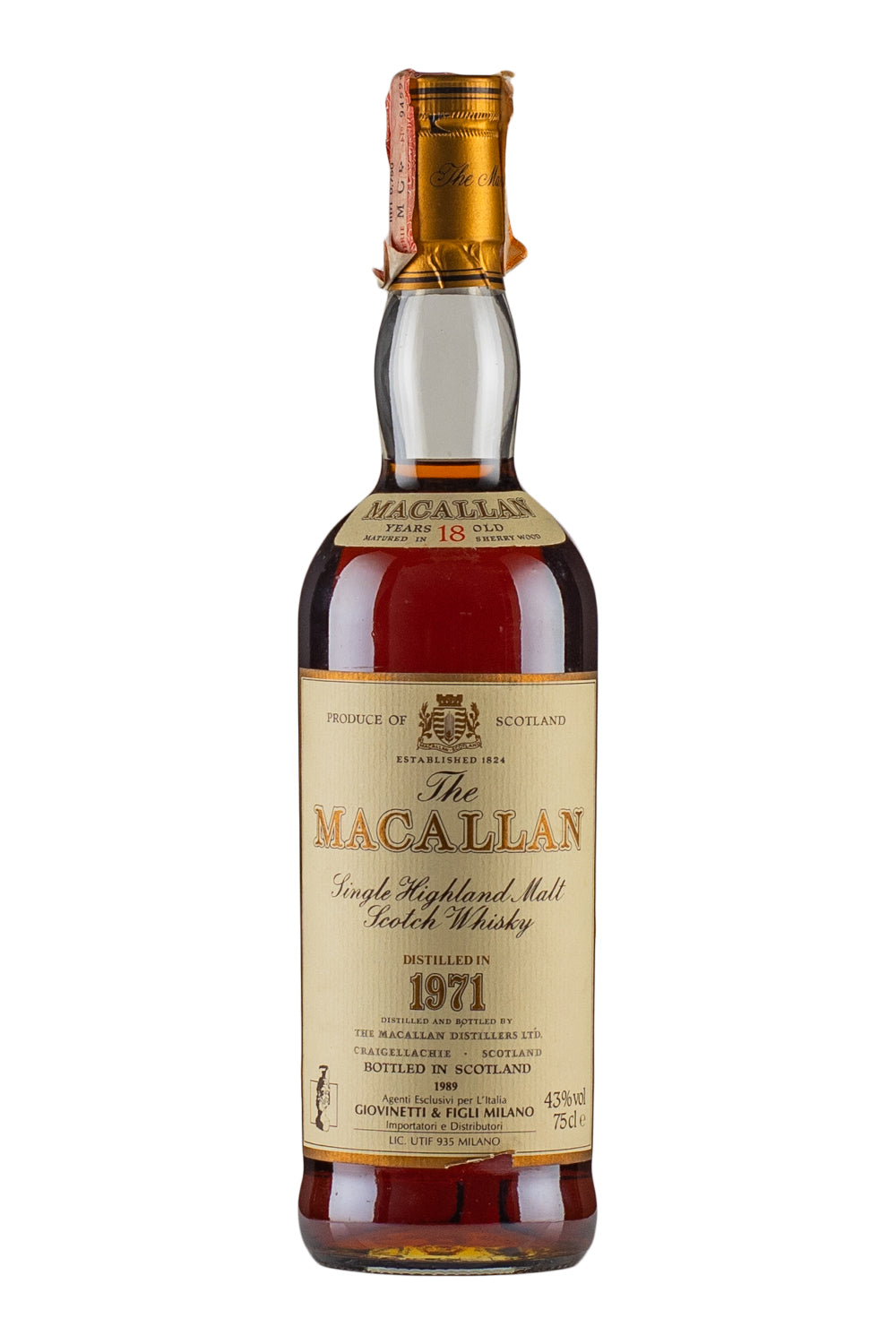 Macallan 18 Year Old 1971 – Hedonism Wines