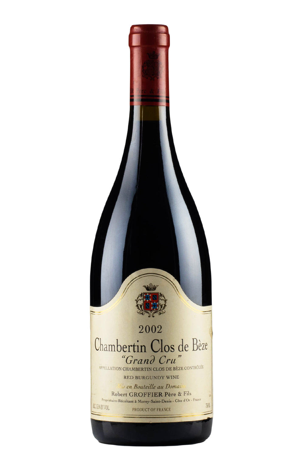 Chambertin Clos de Beze Robert Groffier 2002