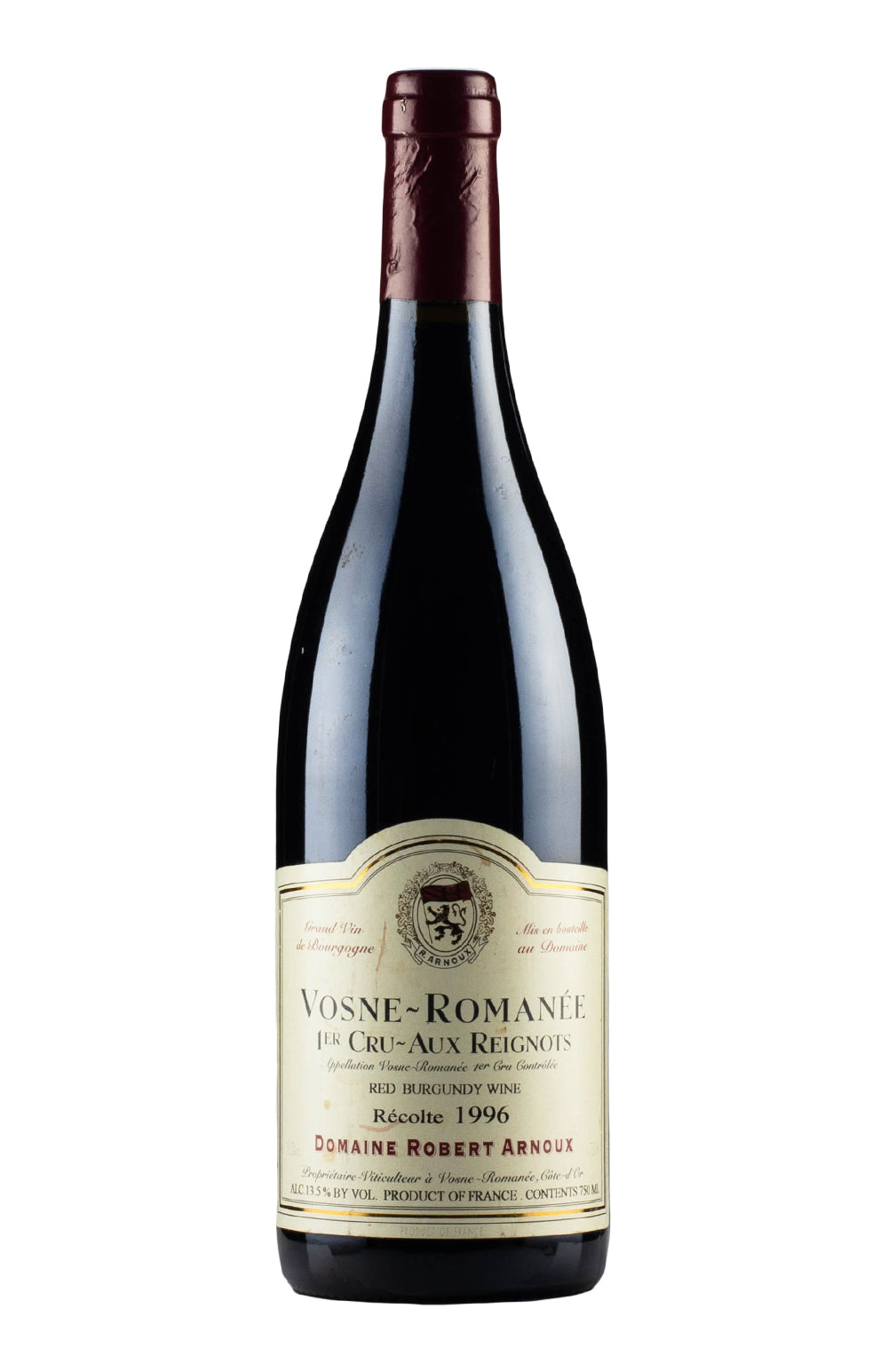 Vosne Romanee Aux Reignots Robert Arnoux 1996